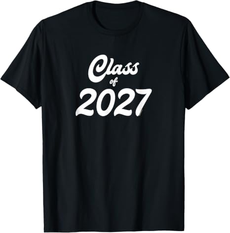 Class of 2027 T-Shirt - Script