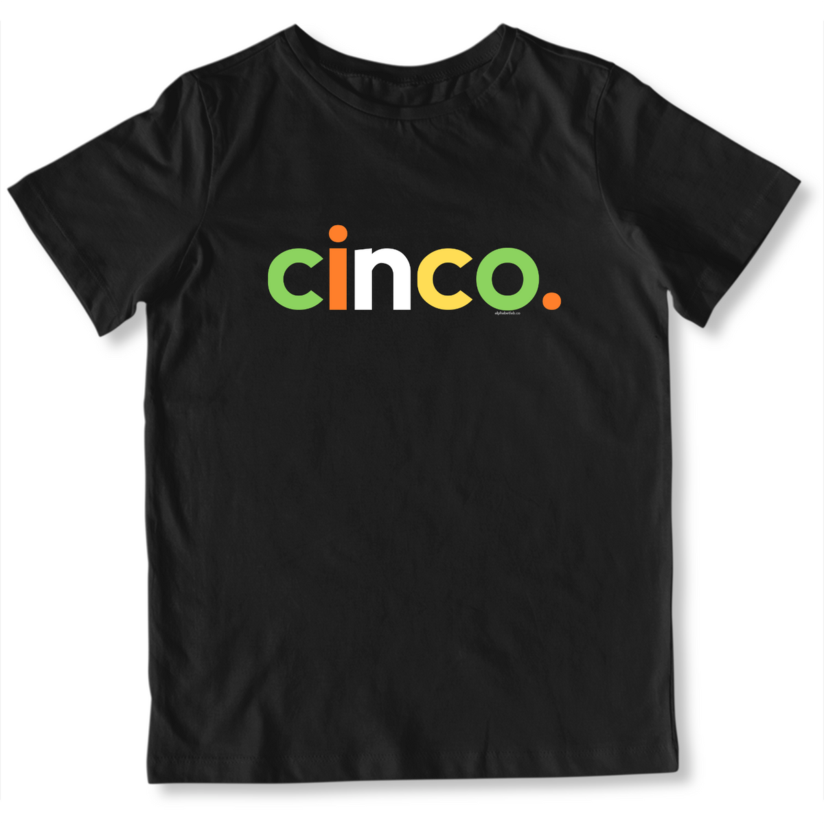 Boys 5th Birthday Shirt Cinco Spanish – Alternate