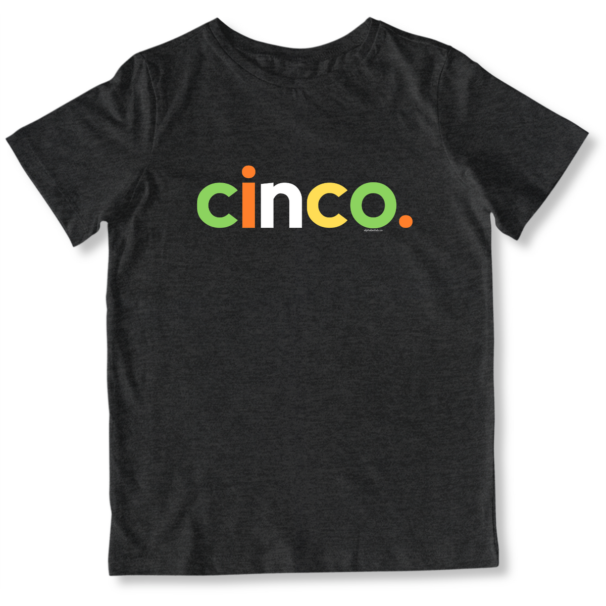 Boys 5th Birthday Shirt Cinco Spanish – Alternate