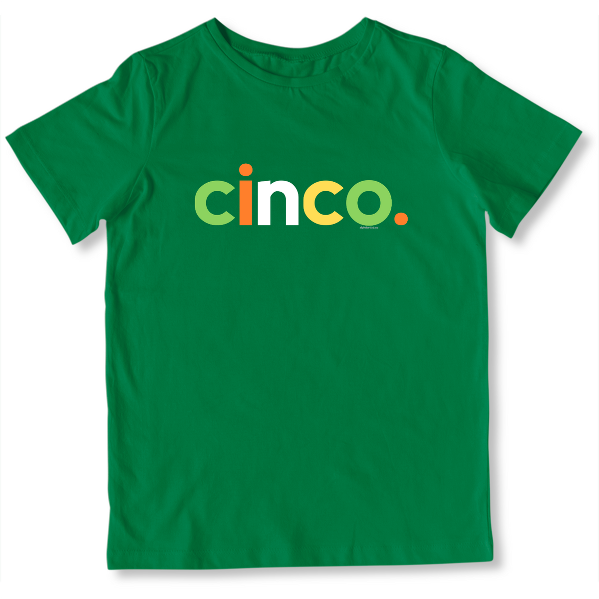 Boys 5th Birthday Shirt Cinco Spanish – Alternate