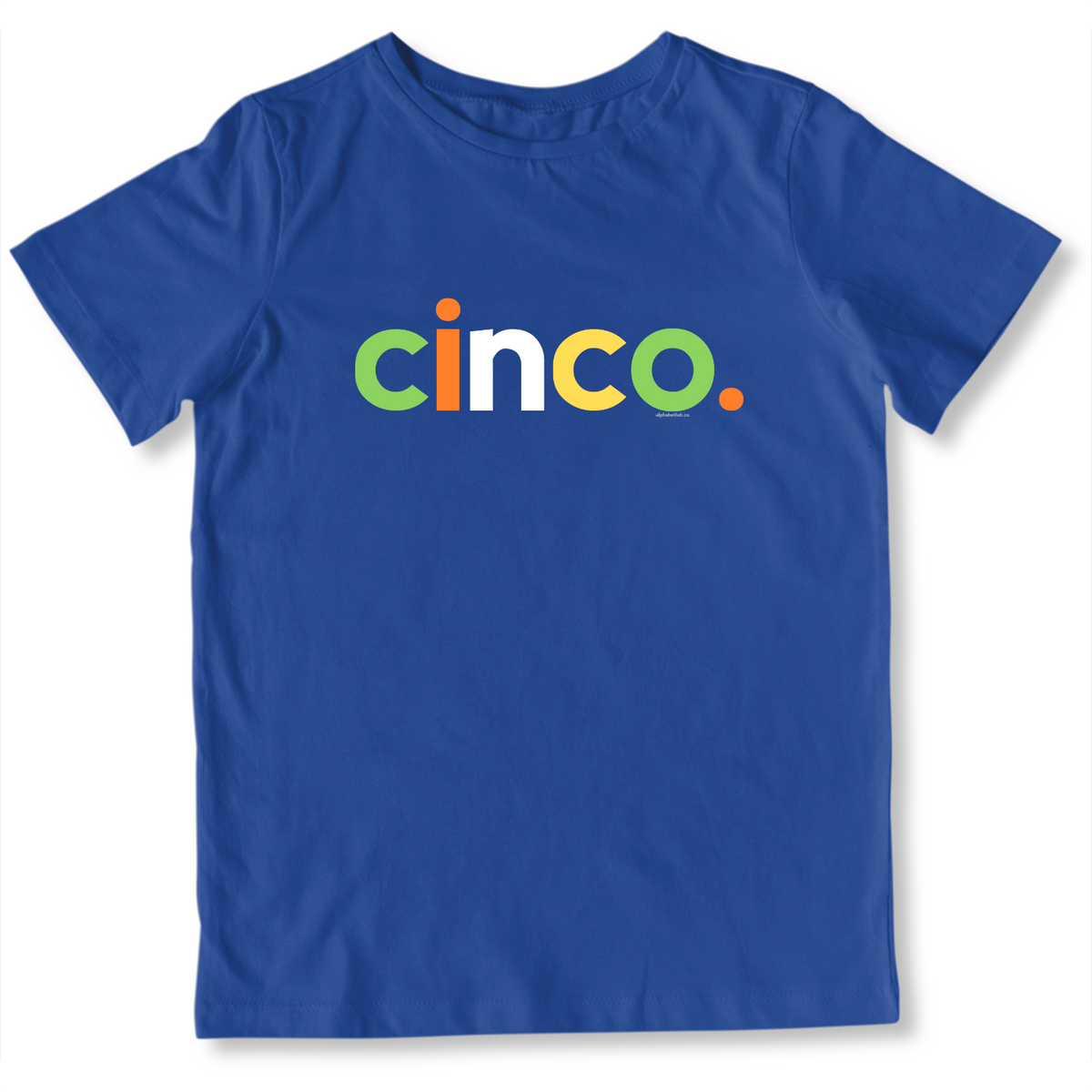 Boys 5th Birthday Shirt Cinco Spanish – Alternate