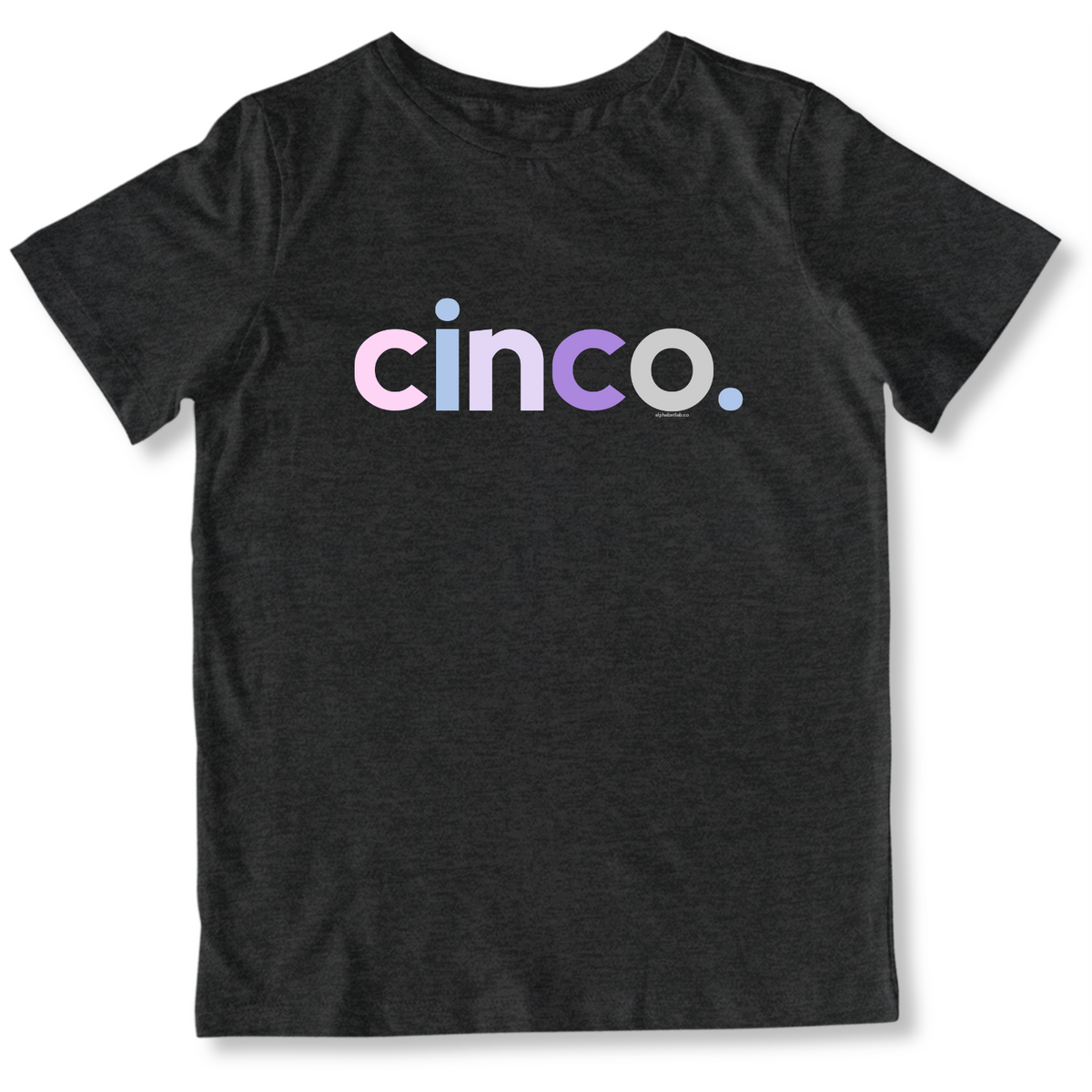 Girls 5th Birthday Shirt Cinco Spanish – Original