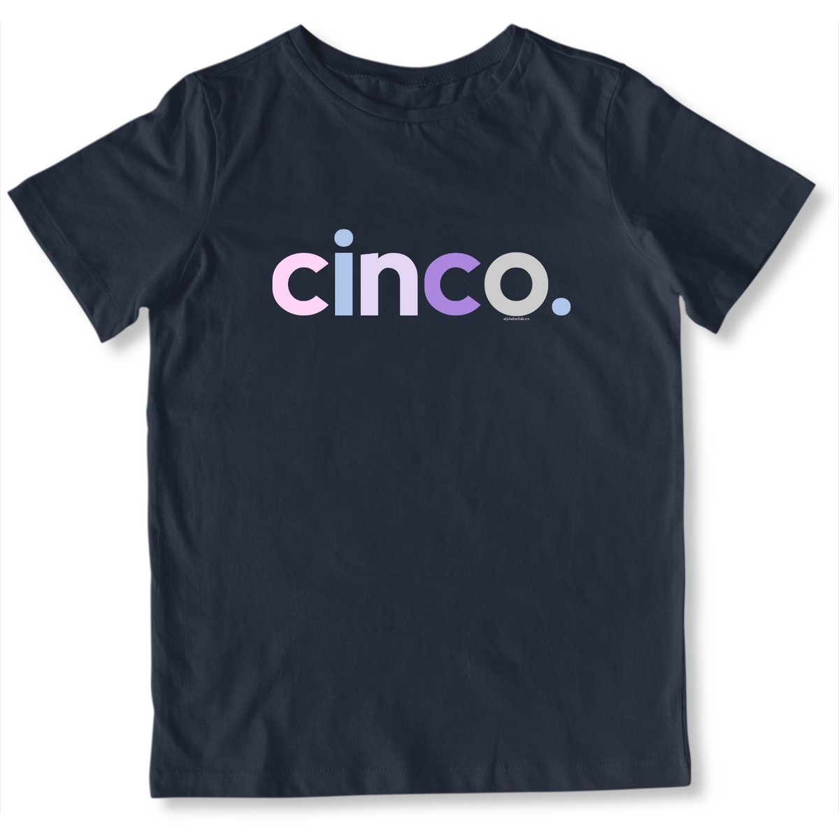 Girls 5th Birthday Shirt Cinco Spanish – Original
