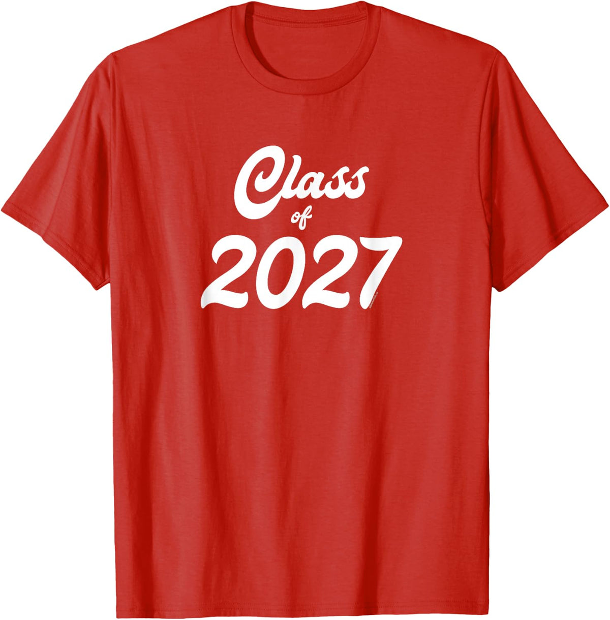 Class of 2027 T-Shirt - Script