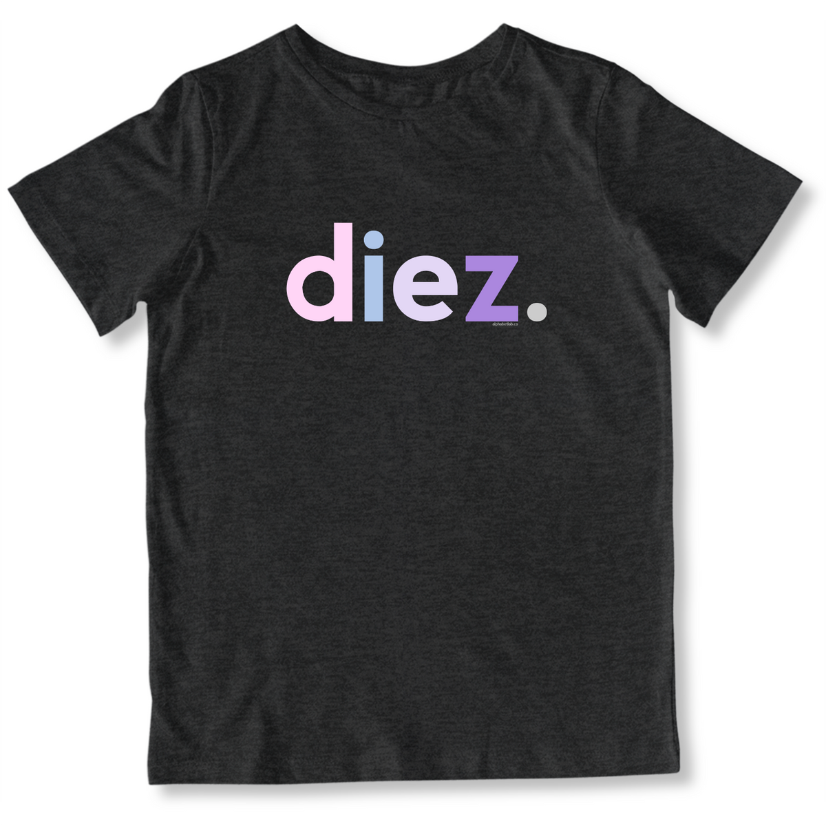 Girls 10th Birthday Shirt Diez Spanish – Original