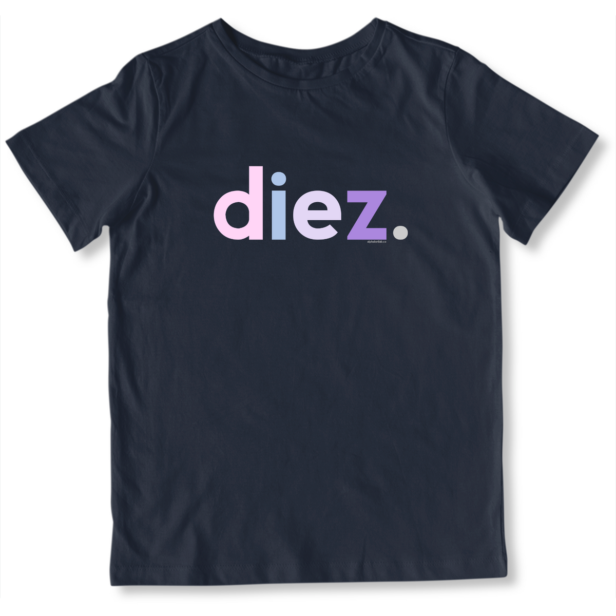 Girls 10th Birthday Shirt Diez Spanish – Original