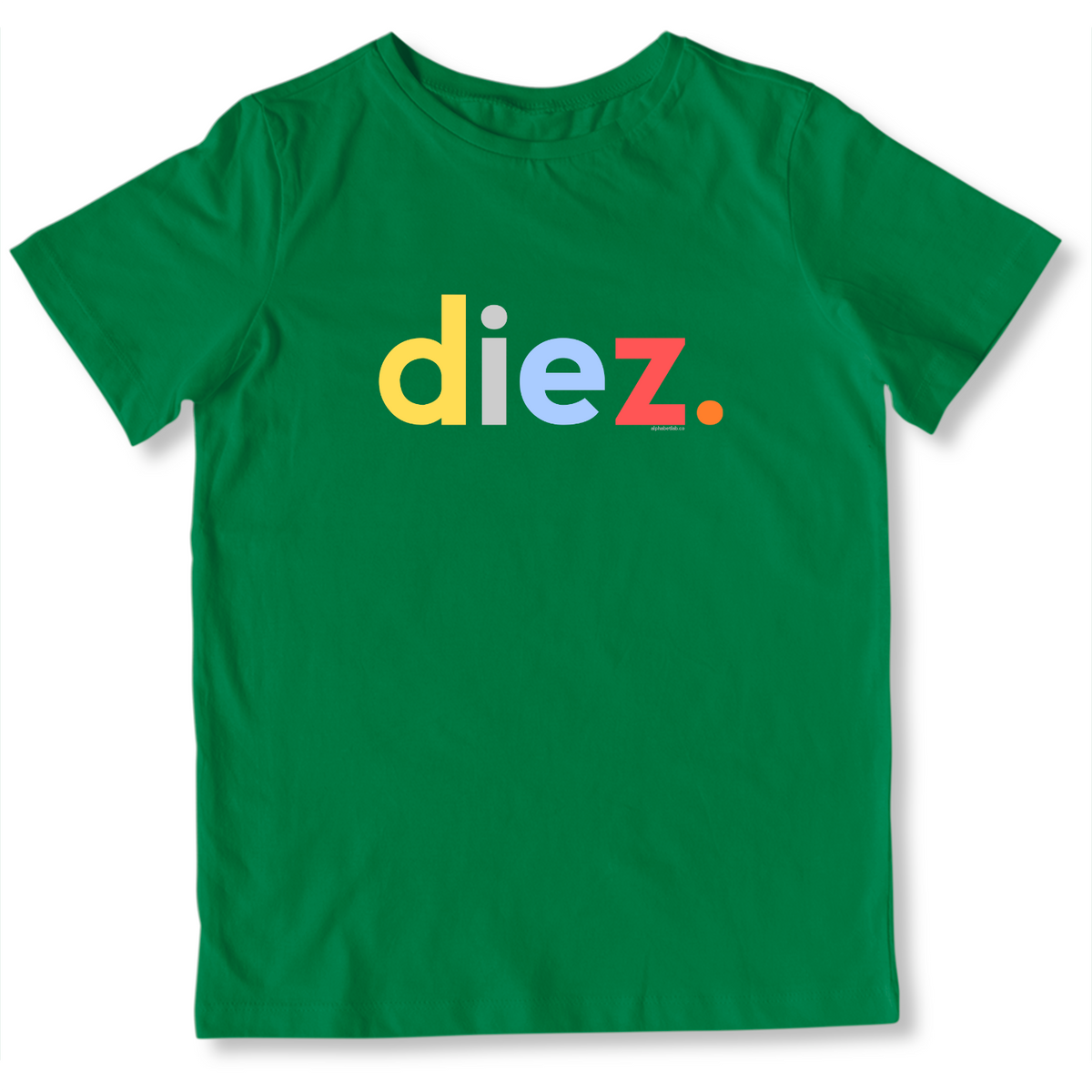 Boys 10th Birthday Shirt Diez Spanish – Original