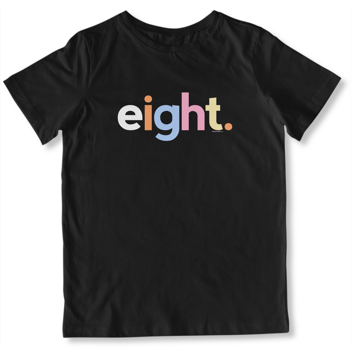 Girls 8th Birthday Shirt Eight - Alternative