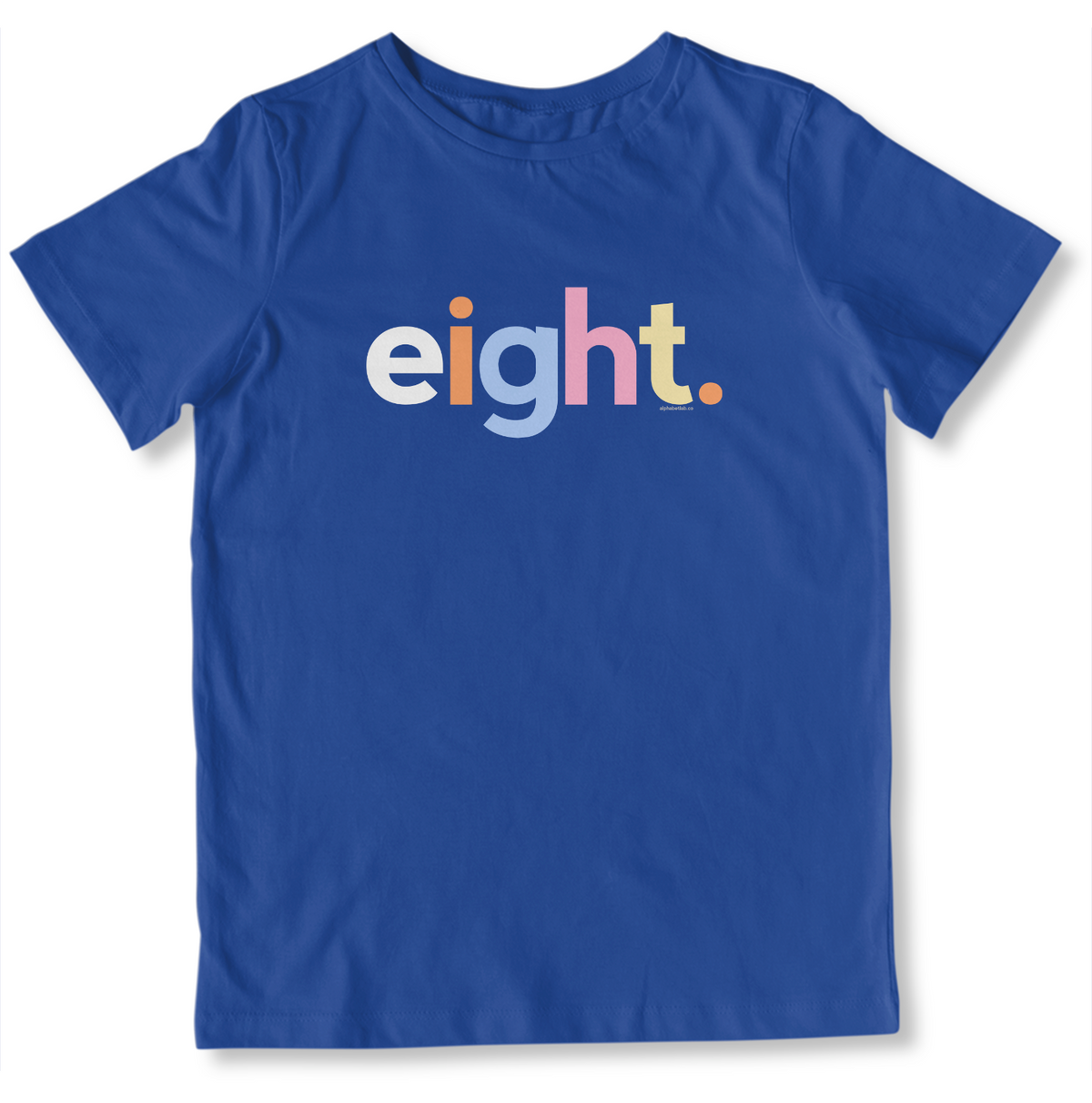 Girls 8th Birthday Shirt Eight - Alternative