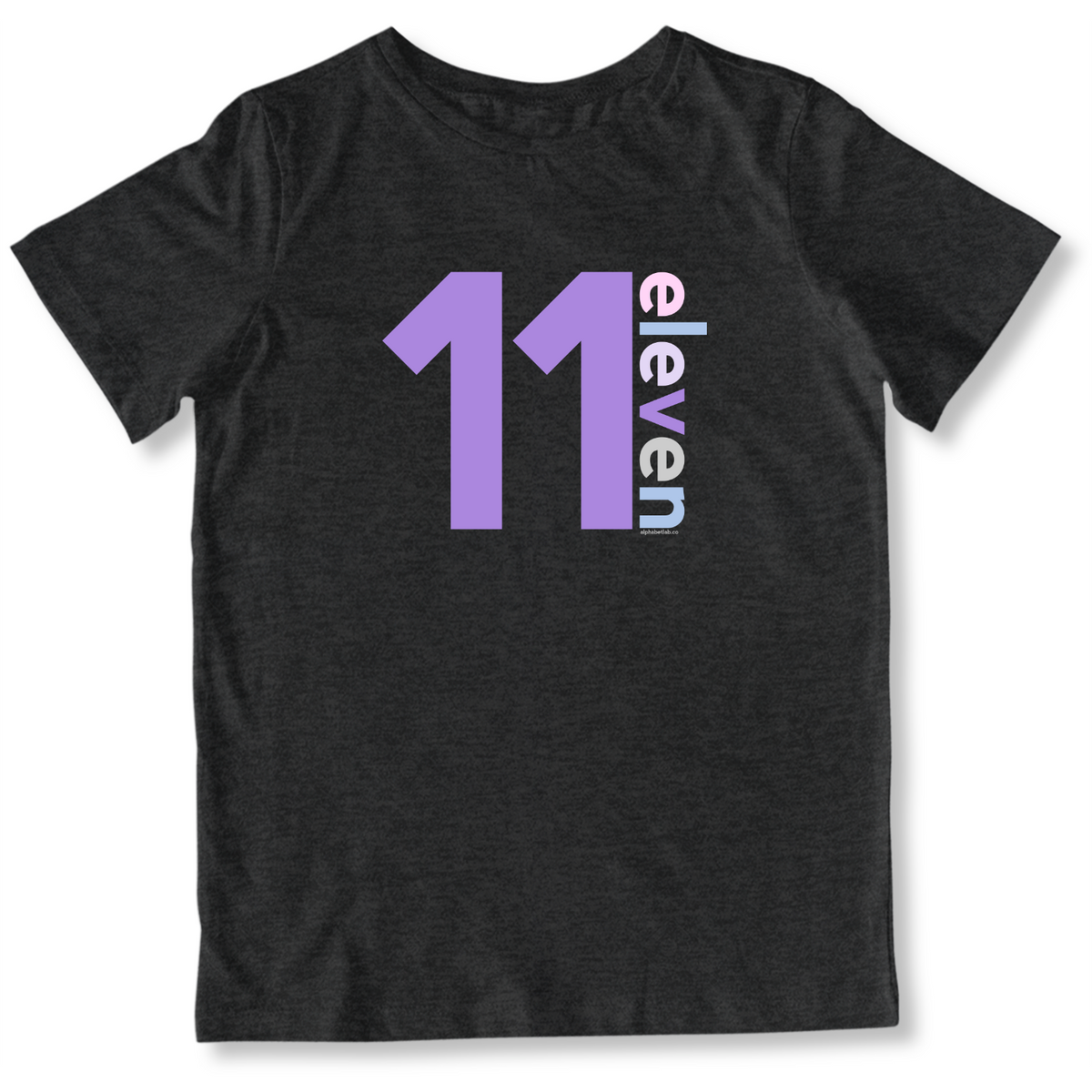 Girls 11th Birthday Shirt Eleven - Number