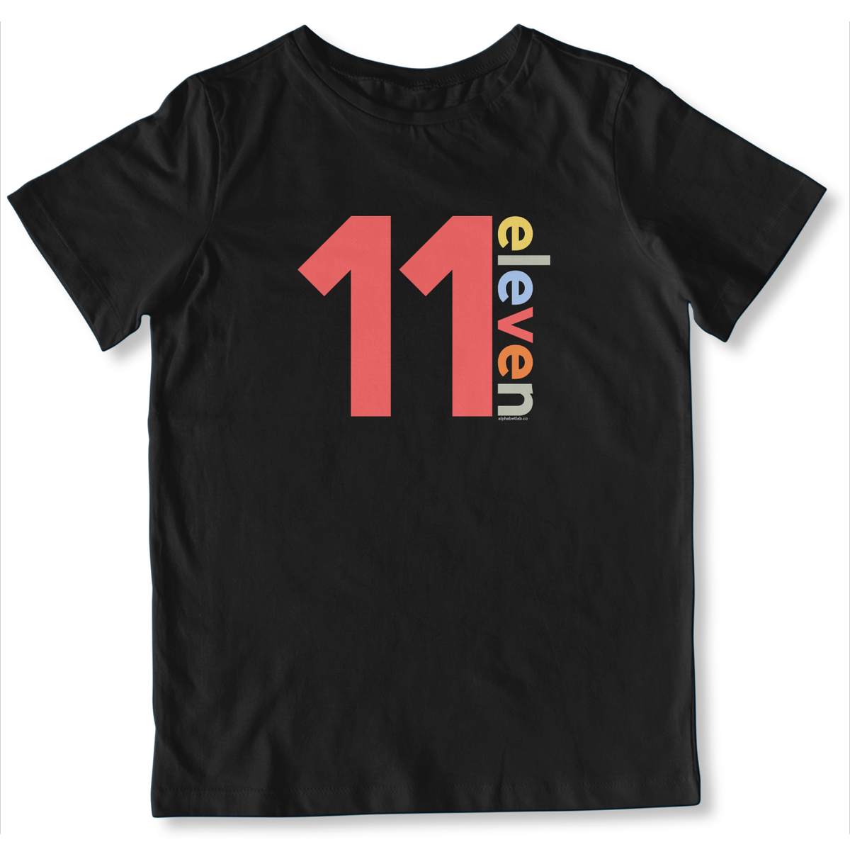 Boys 11th Birthday Shirt Eleven - Number