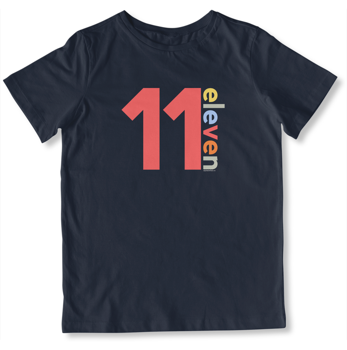 Boys 11th Birthday Shirt Eleven - Number