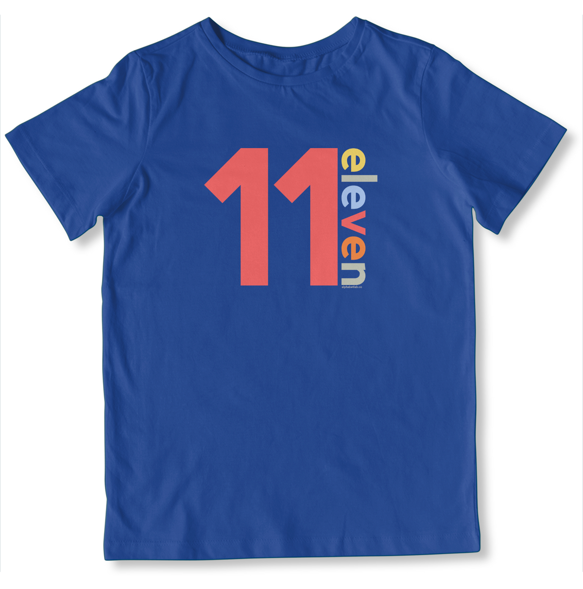 Boys 11th Birthday Shirt Eleven - Number
