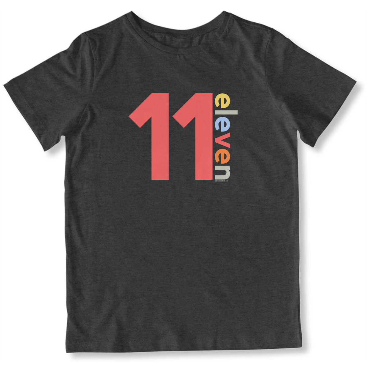Boys 11th Birthday Shirt Eleven - Number