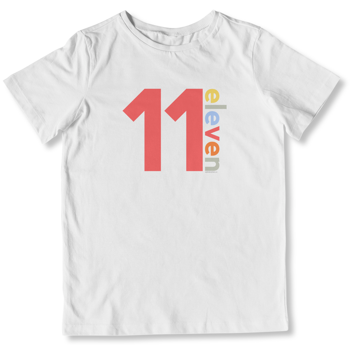 Boys 11th Birthday Shirt Eleven - Number