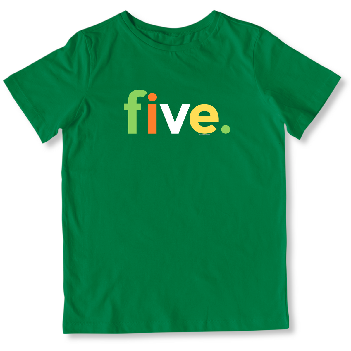 Boys 5th Birthday Shirt Five - Alternative