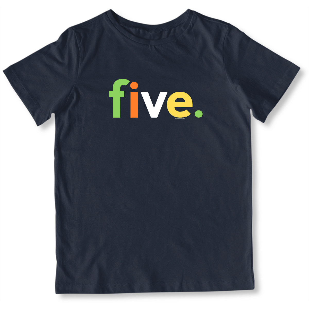 Boys 5th Birthday Shirt Five - Alternative