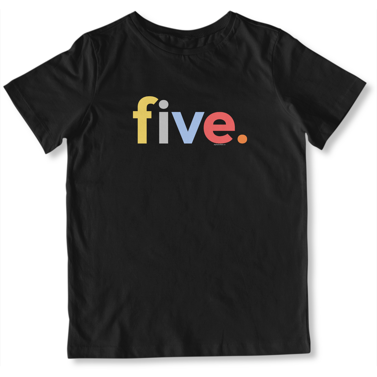 Boys 5th Birthday Shirt Five - Original