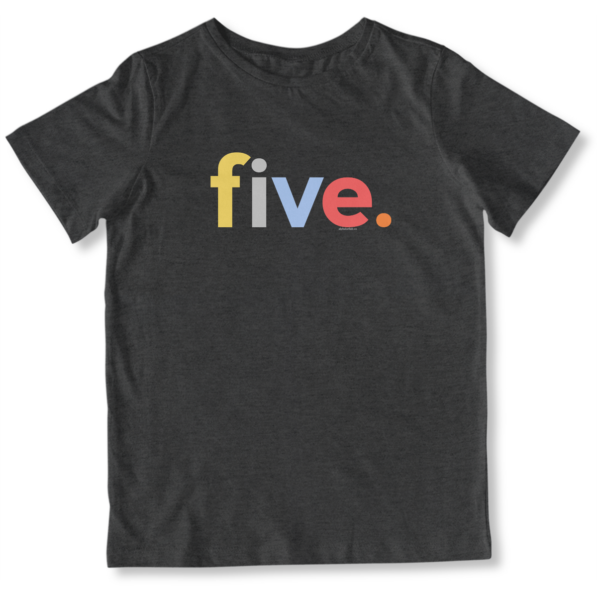 Boys 5th Birthday Shirt Five - Original