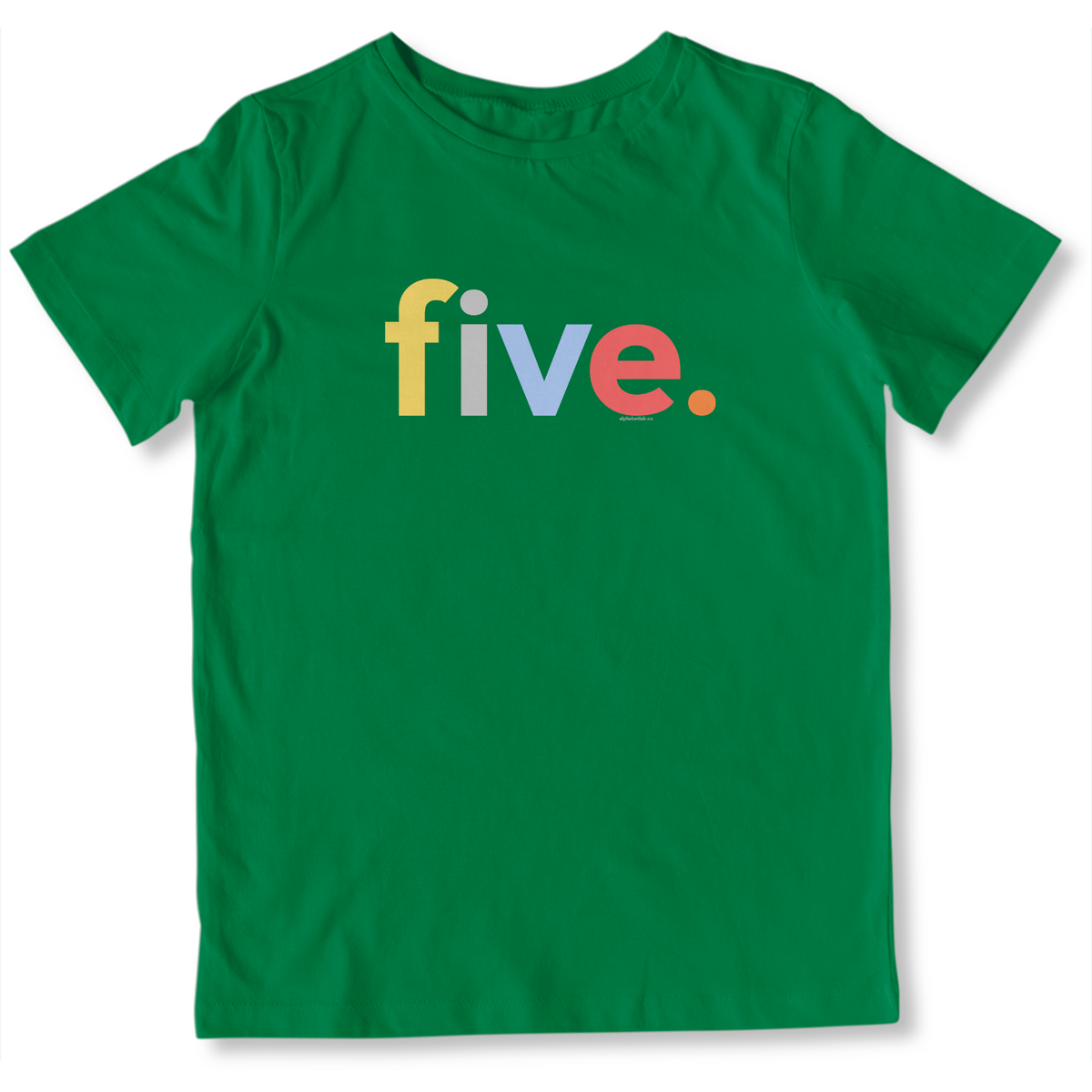 Boys 5th Birthday Shirt Five - Original