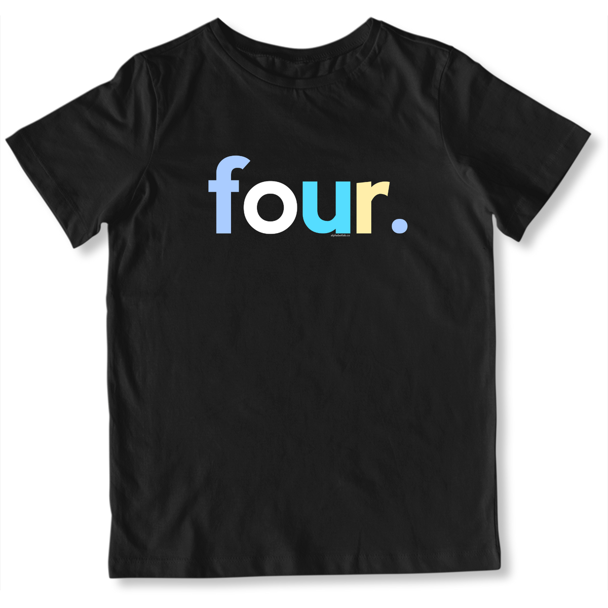 Boys 4th Birthday Shirt Four - Alternative