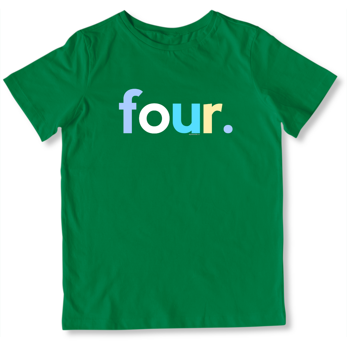 Boys 4th Birthday Shirt Four - Alternative