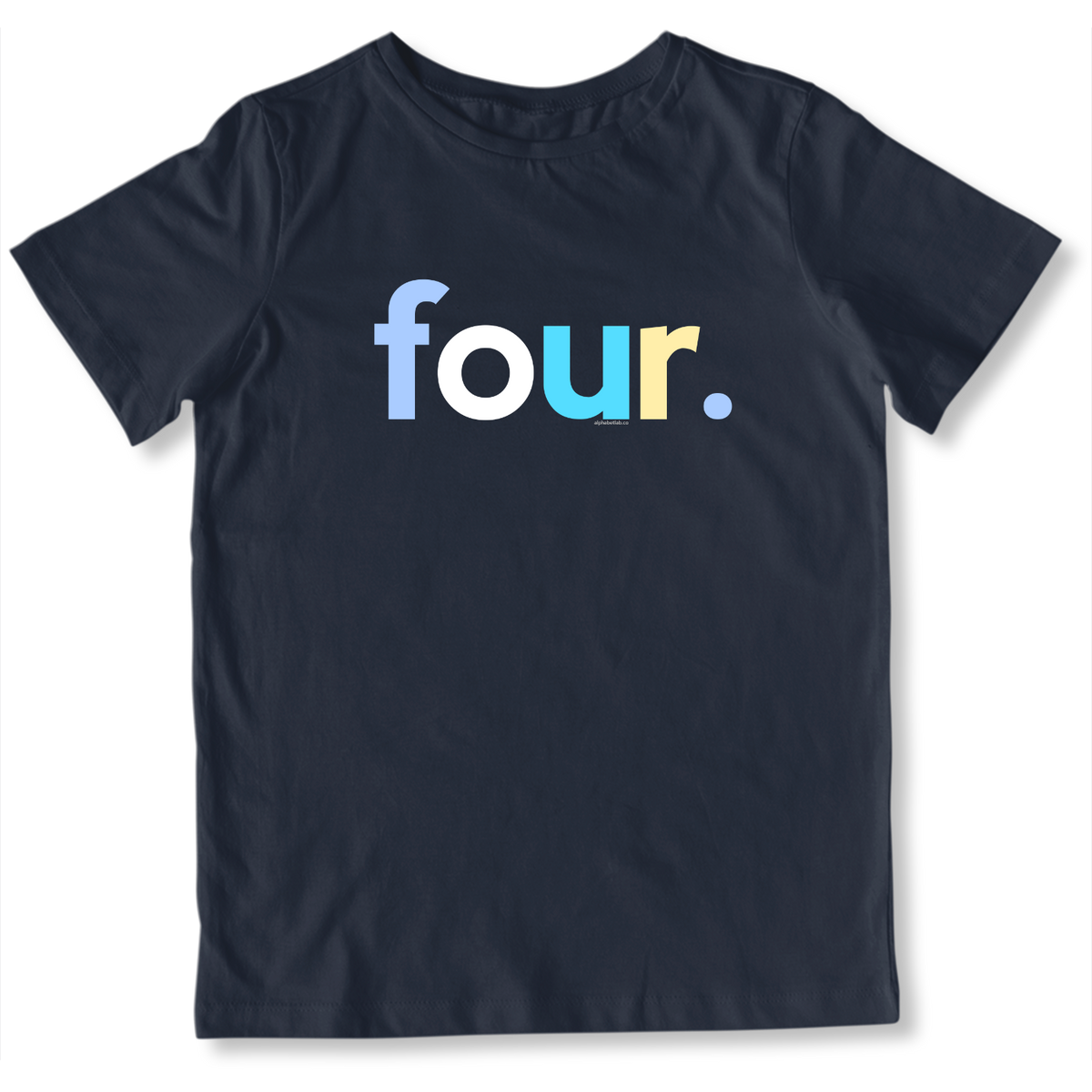 Boys 4th Birthday Shirt Four - Alternative