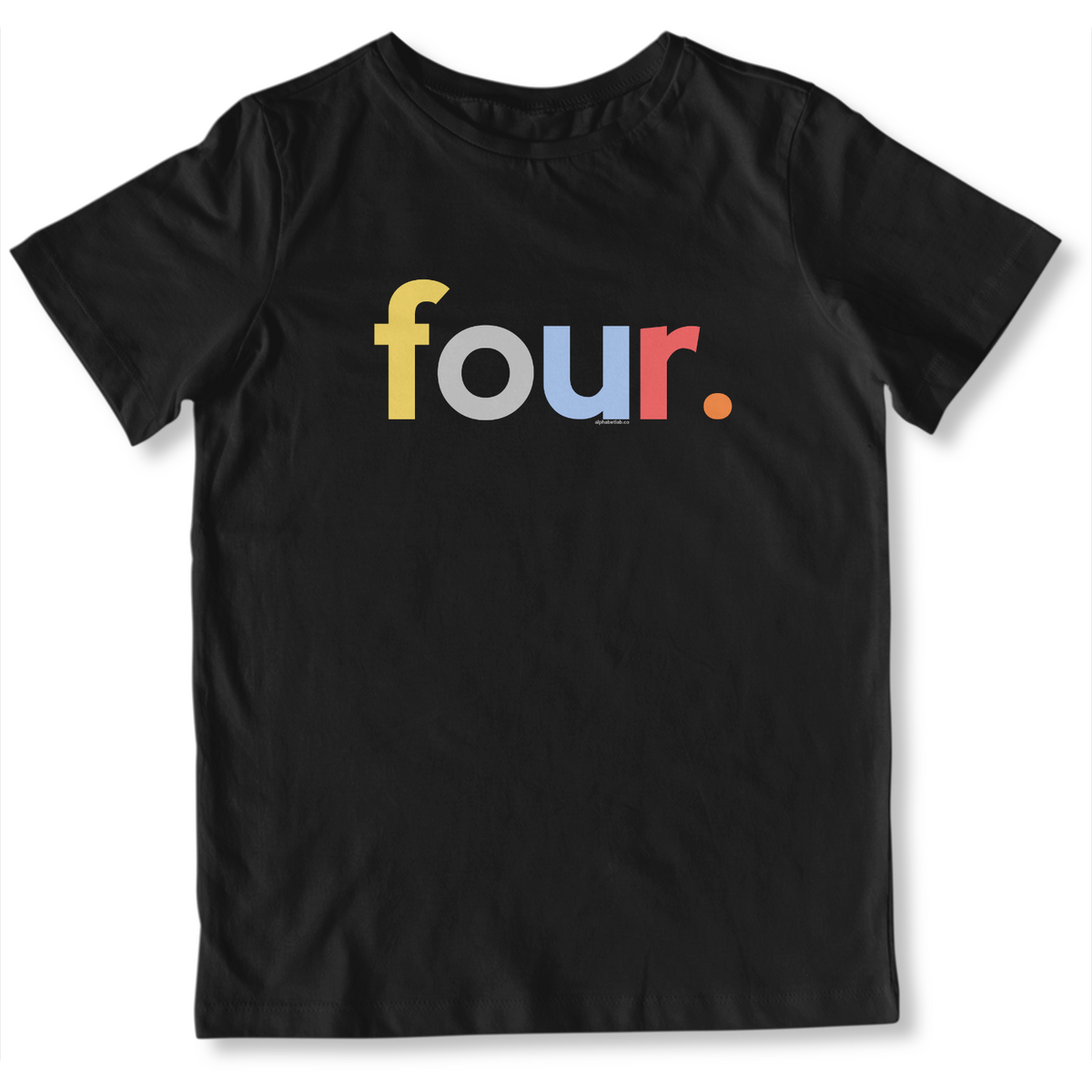 Boys 4th Birthday Shirt Four - Original
