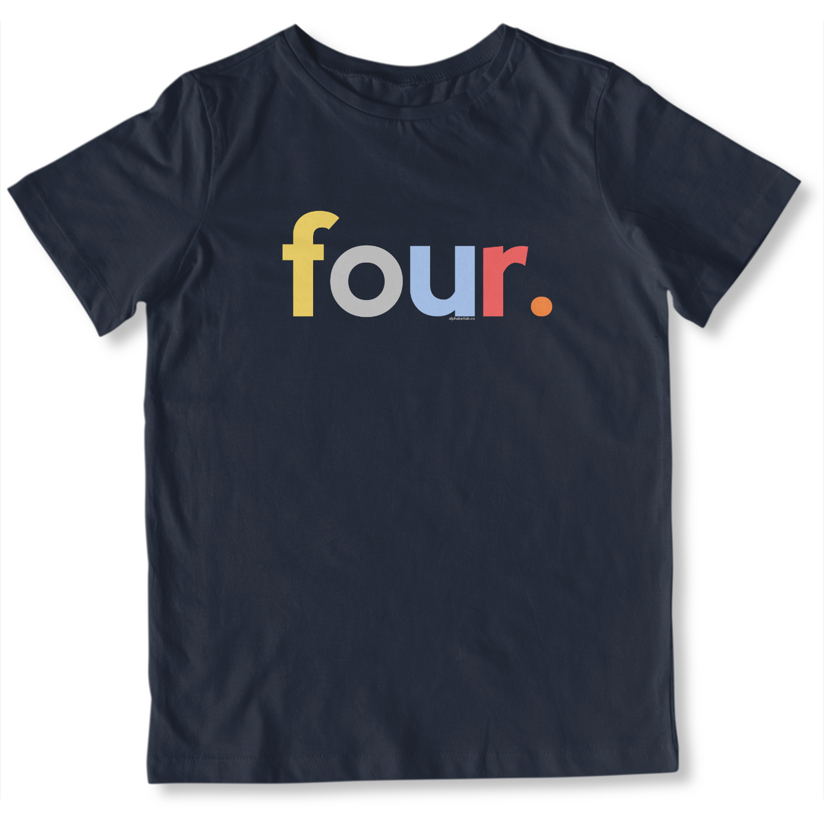 Boys 4th Birthday Shirt Four - Original