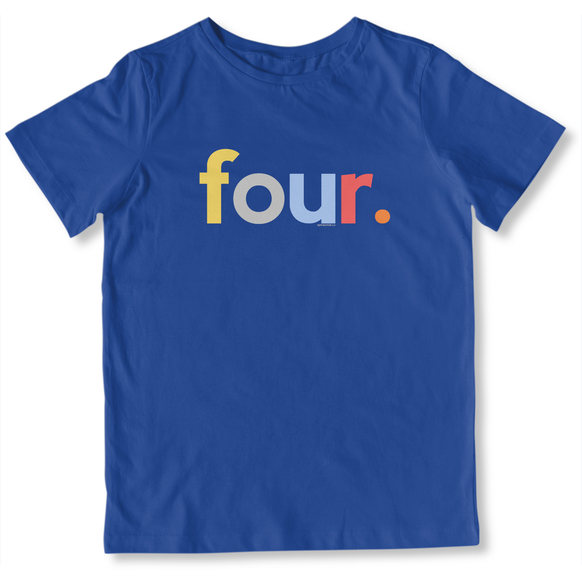 Boys 4th Birthday Shirt Four - Original