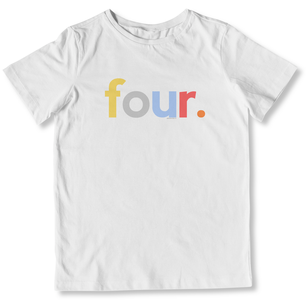 Boys 4th Birthday Shirt Four - Original