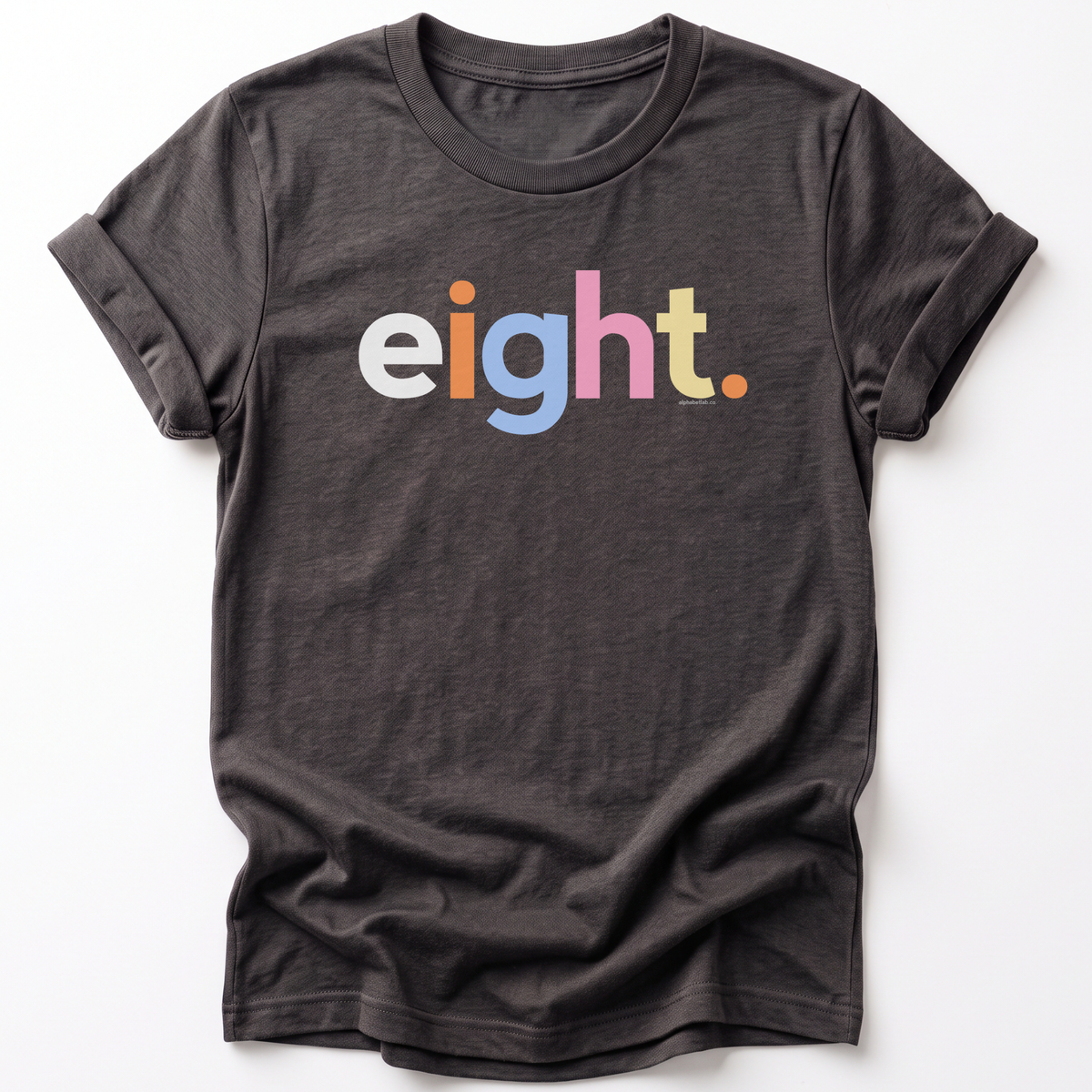 Girls 8th Birthday Shirt Eight - Alternative