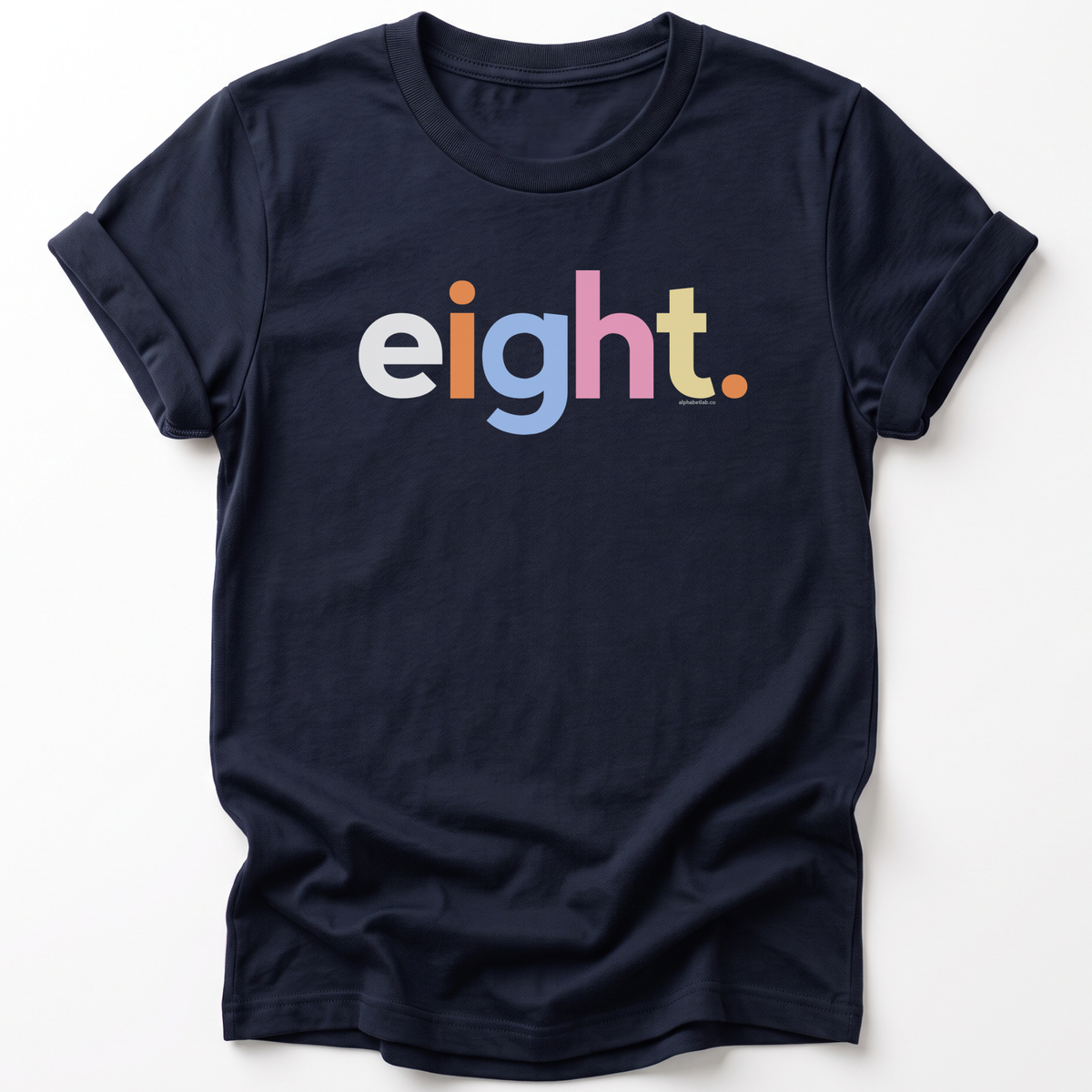 Girls 8th Birthday Shirt Eight - Alternative