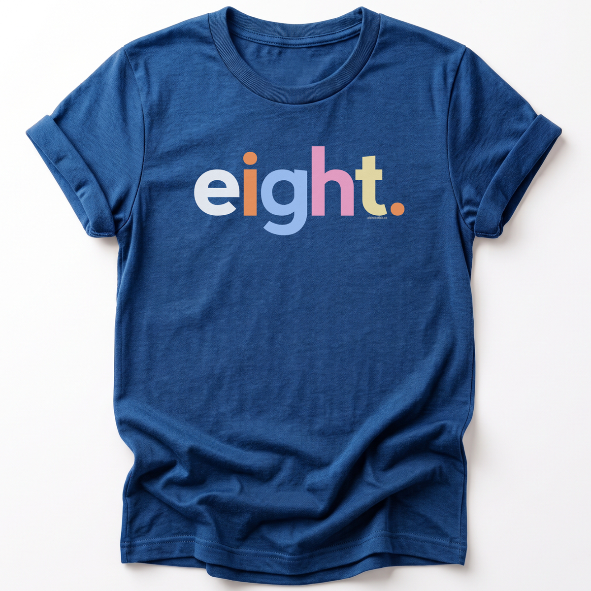 Girls 8th Birthday Shirt Eight - Alternative