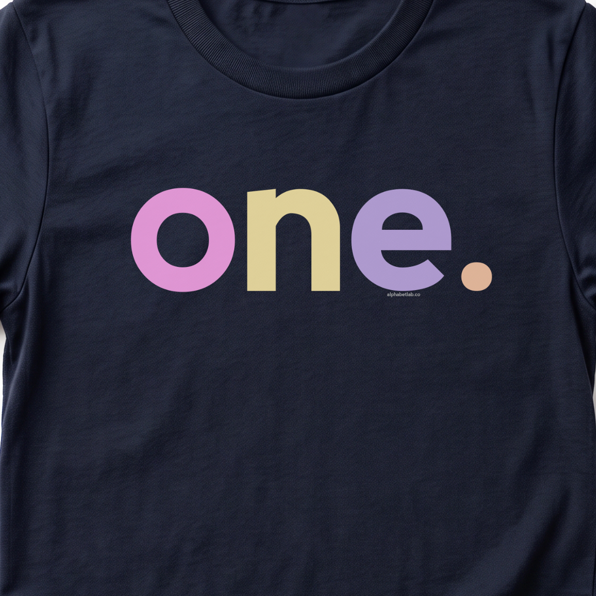 Girls 1st Birthday Shirt One - Alternative