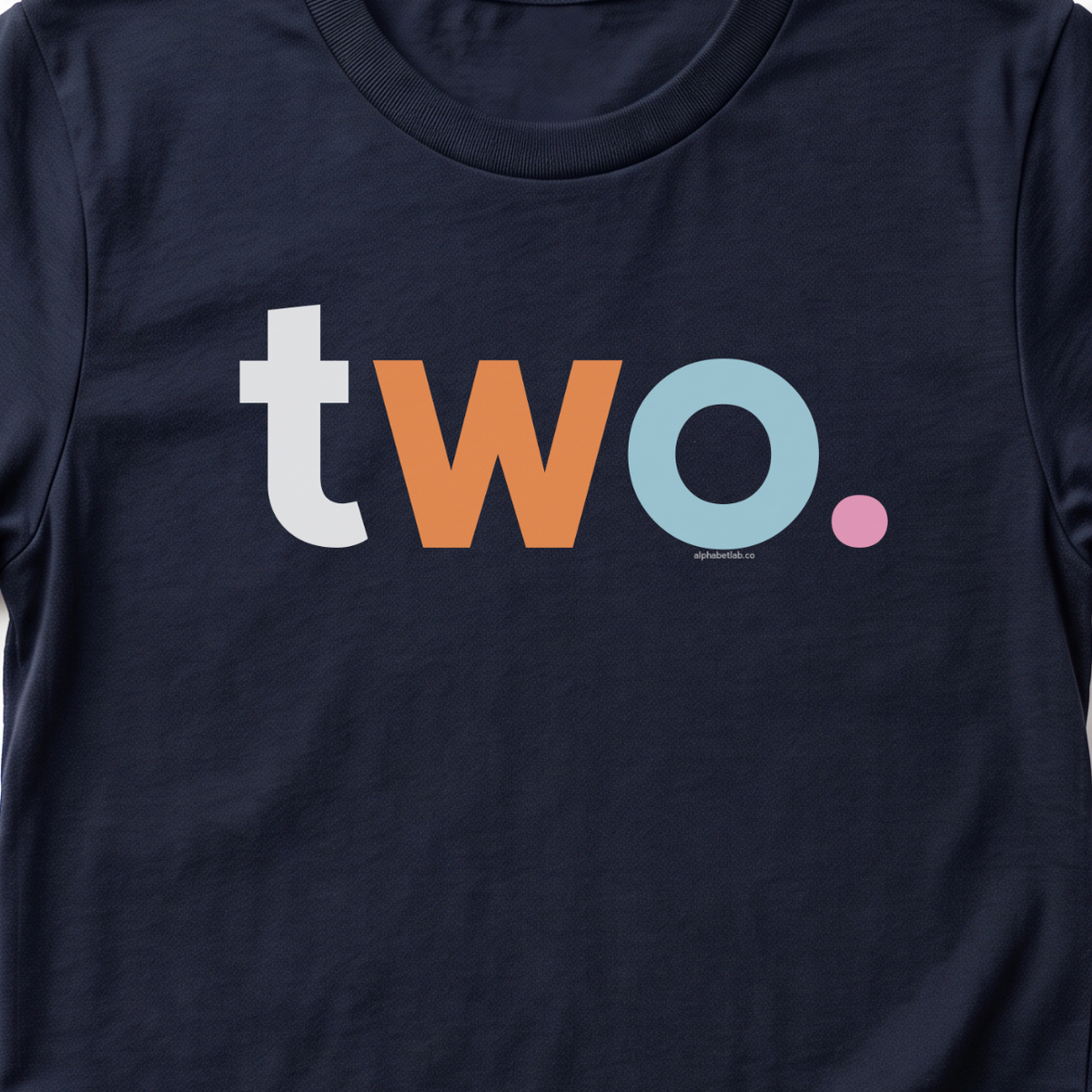 Girls 2nd Birthday Shirt Two - Alternative