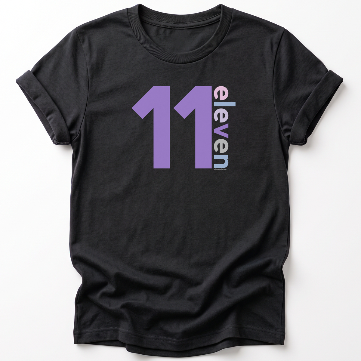 Girls 11th Birthday Shirt Eleven - Number