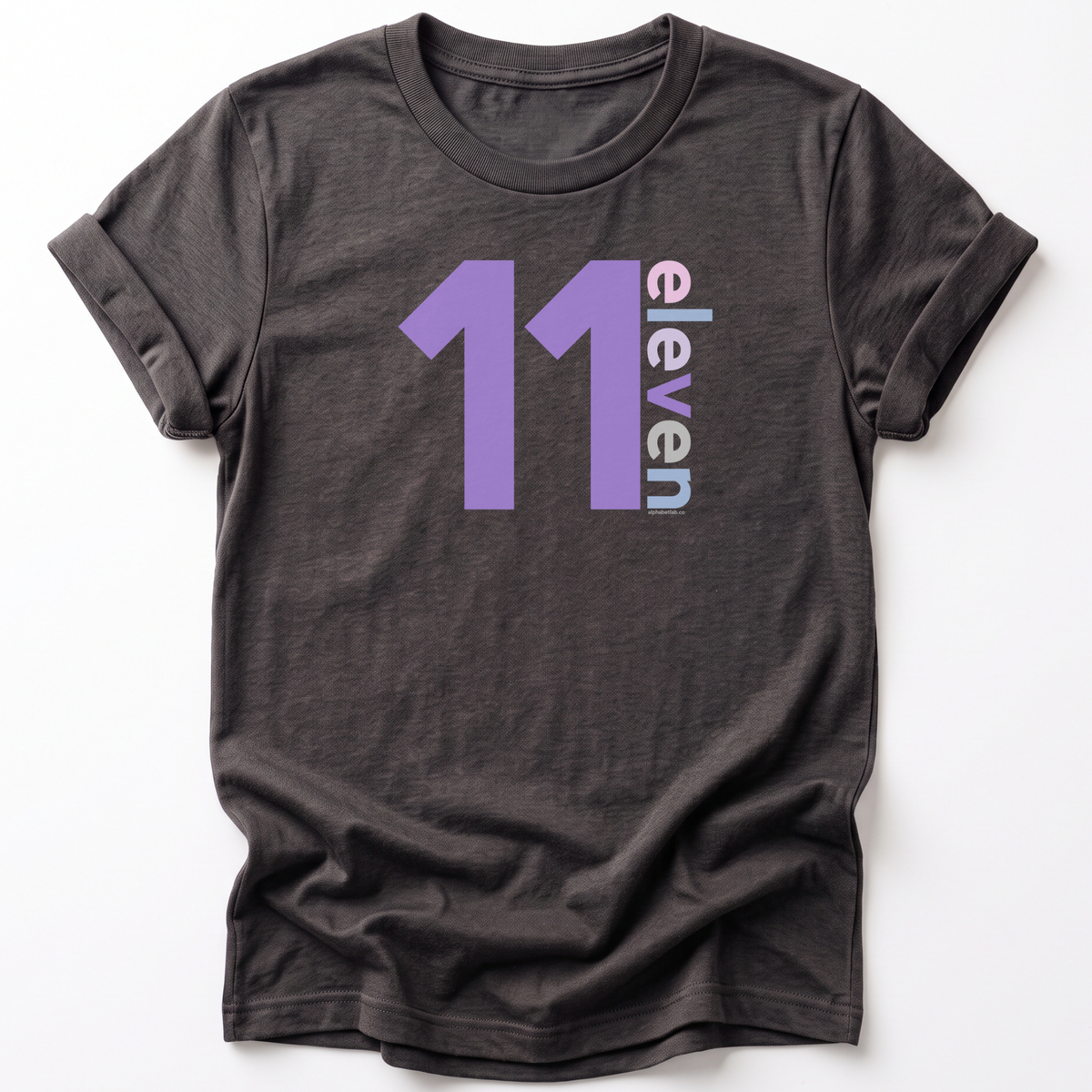 Girls 11th Birthday Shirt Eleven - Number