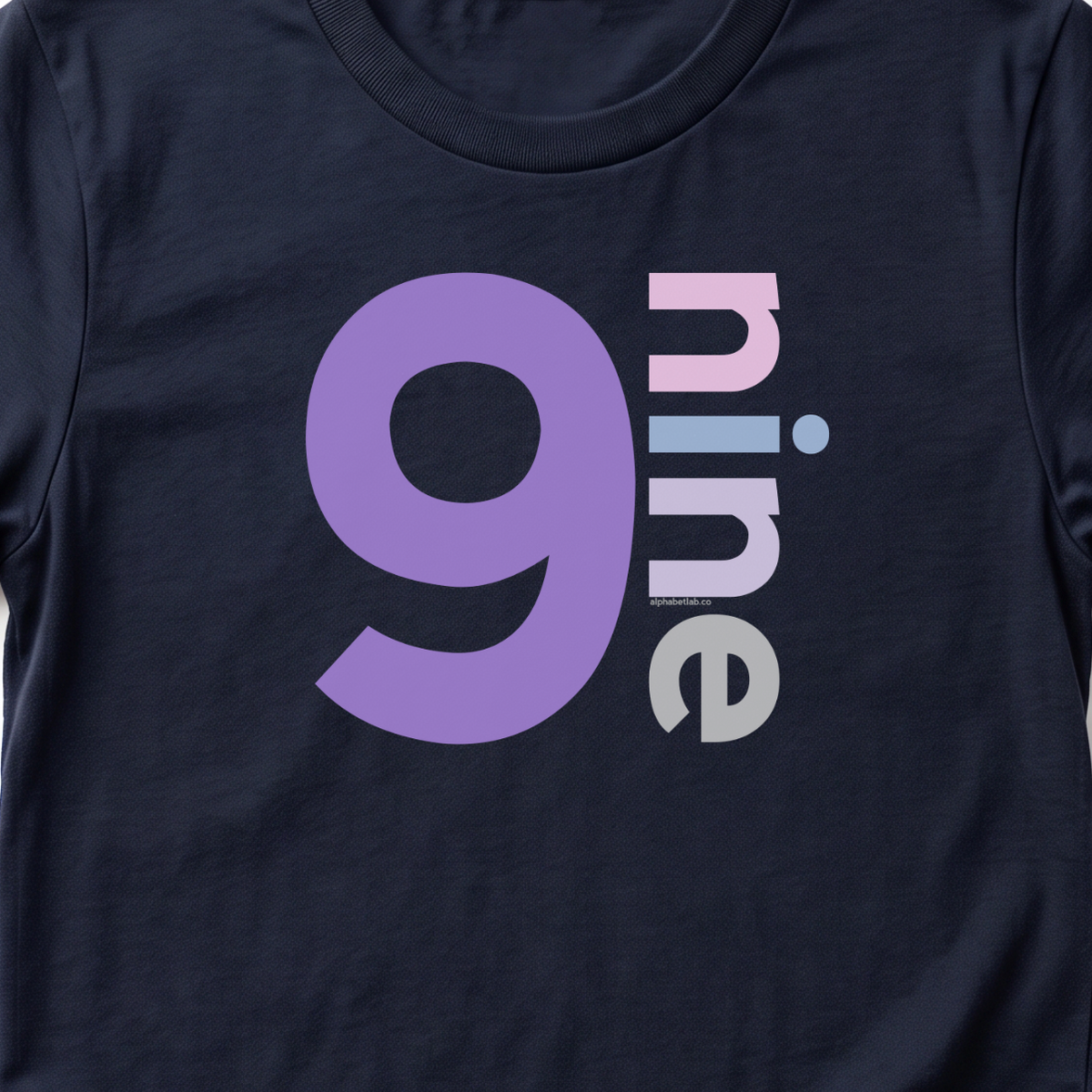Girls 9th Birthday Shirt - Number