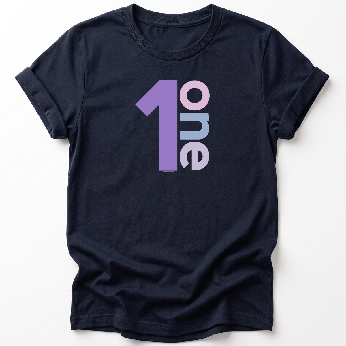 Girls 1st Birthday Shirt One - Number