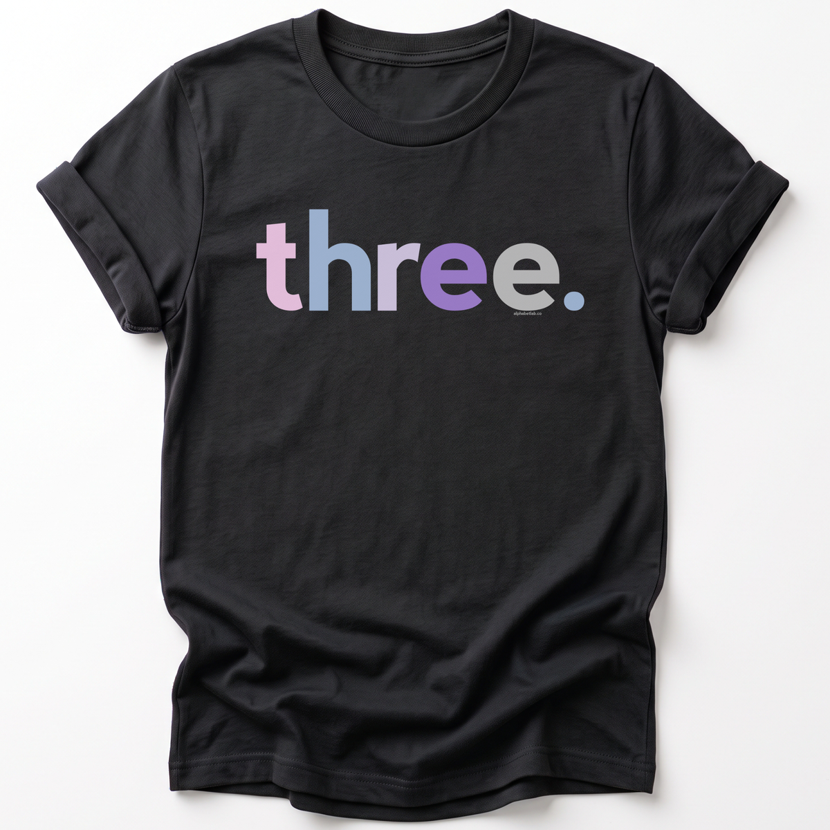Girls 3rd Birthday Shirt Three - Original