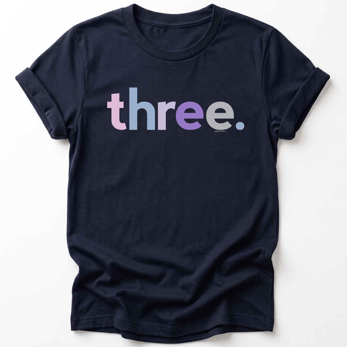 Girls 3rd Birthday Shirt Three - Original