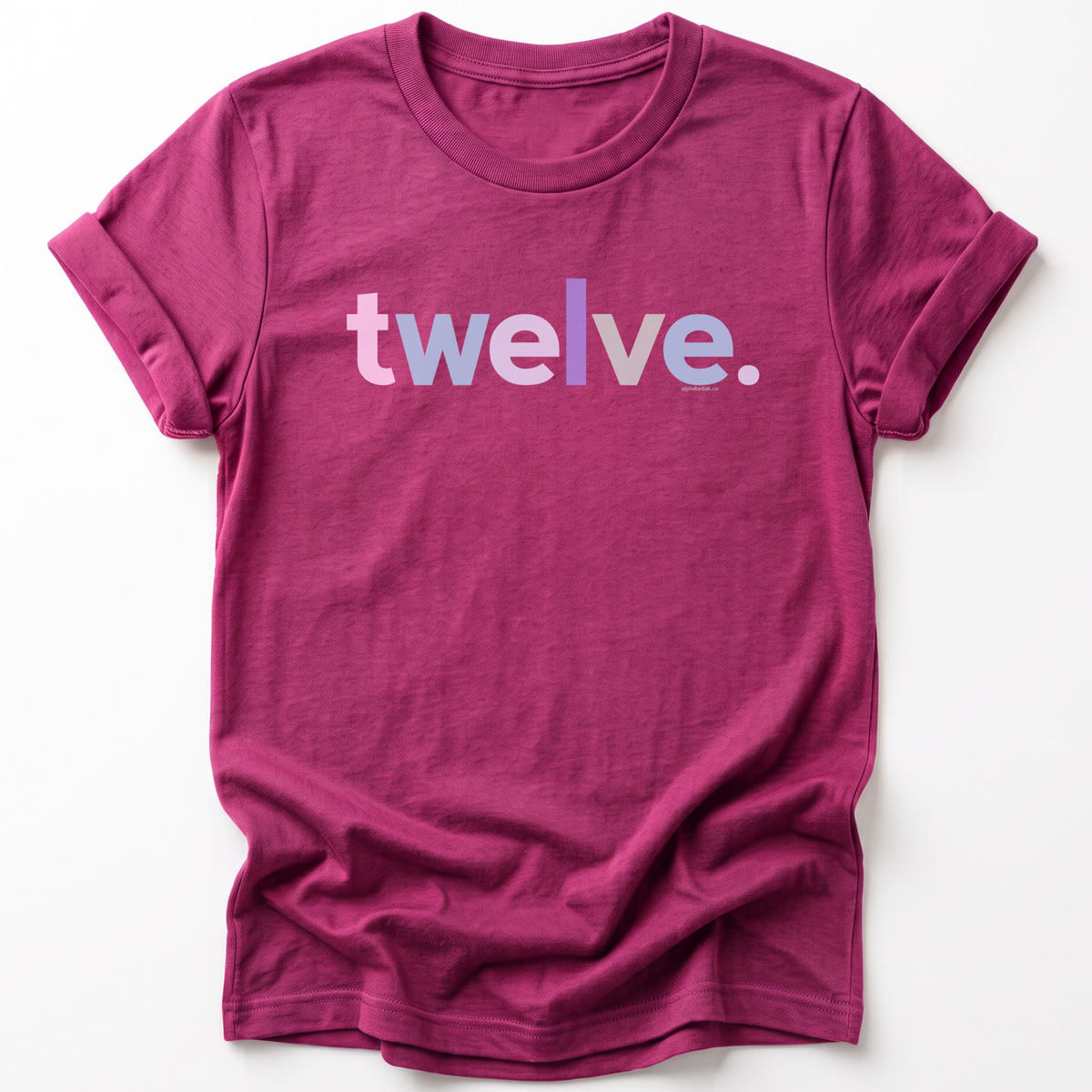 Girls 12th Birthday Shirt Twelve - Original