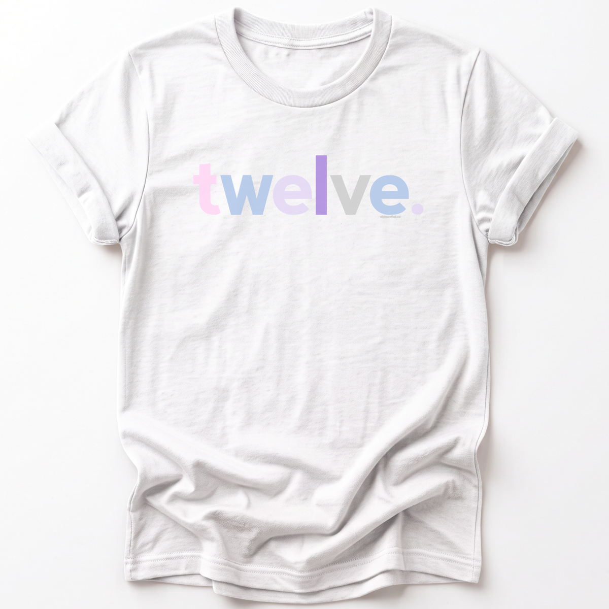 Girls 12th Birthday Shirt Twelve - Original
