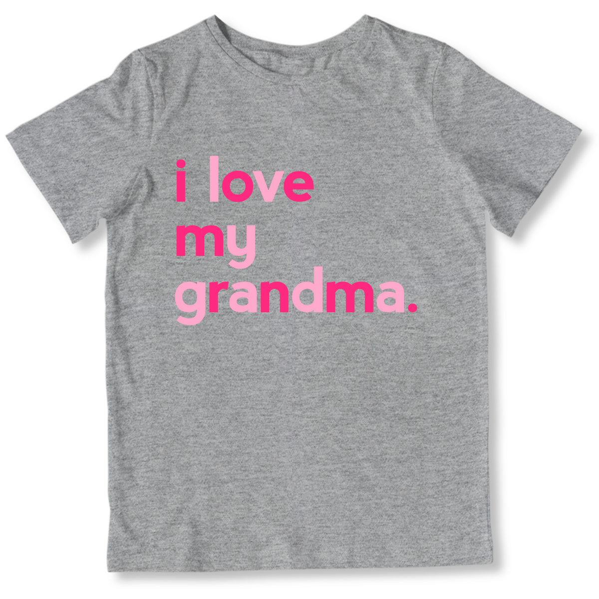 Girls I Love My Grandma T-Shirt - Family Shirts
