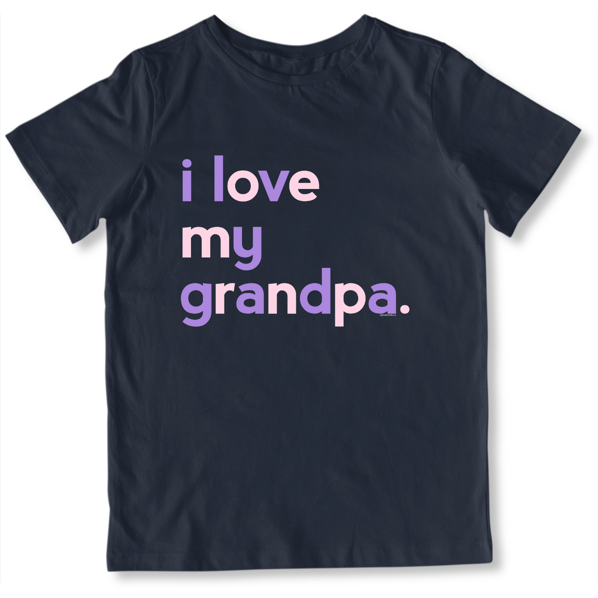 Girls I Love My Grandpa T-Shirt - Family Shirts