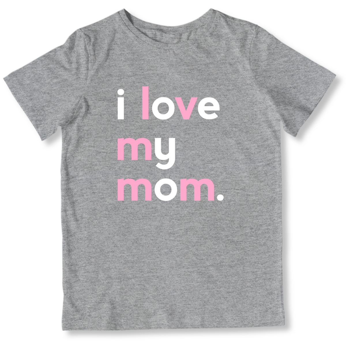 Girls I Love My Mom T-Shirt - Family Shirts