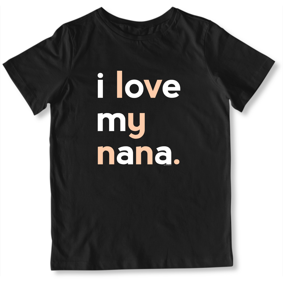 Girls I Love My Nana T-Shirt - Family Shirts
