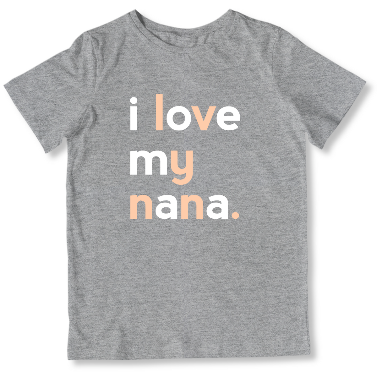 Girls I Love My Nana T-Shirt - Family Shirts