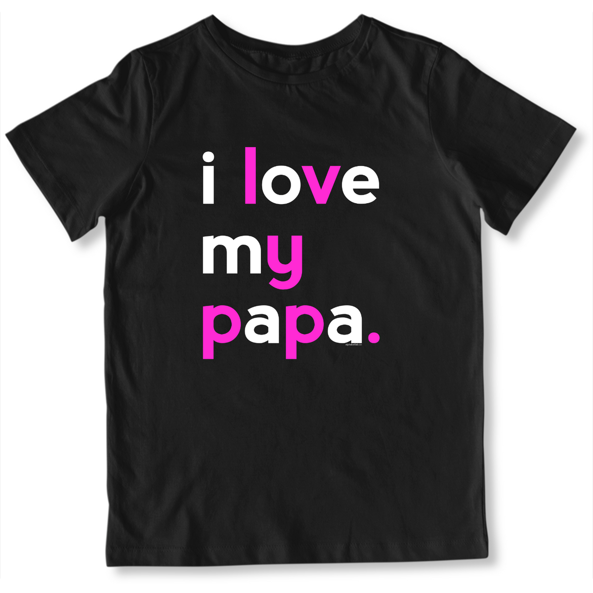 Girls I Love My Papa T-Shirt - Family Shirts